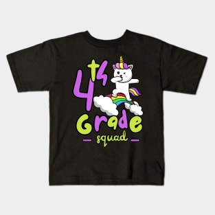 4 th grade unicorn Kids T-Shirt